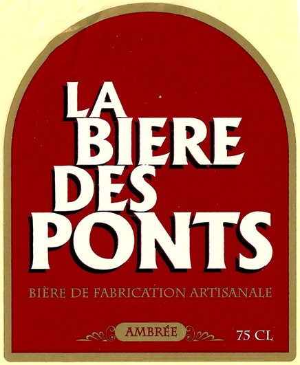 Etiquette BRASSERIE BIERE DES PONTS 03