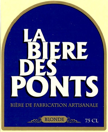 Etiquette BRASSERIE BIERE DES PONTS 04