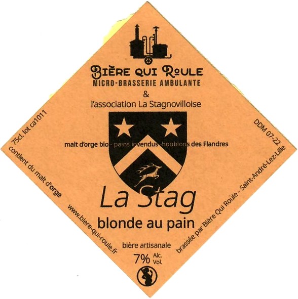 Etiquette BRASSERIE BIERE QUI ROULE 03