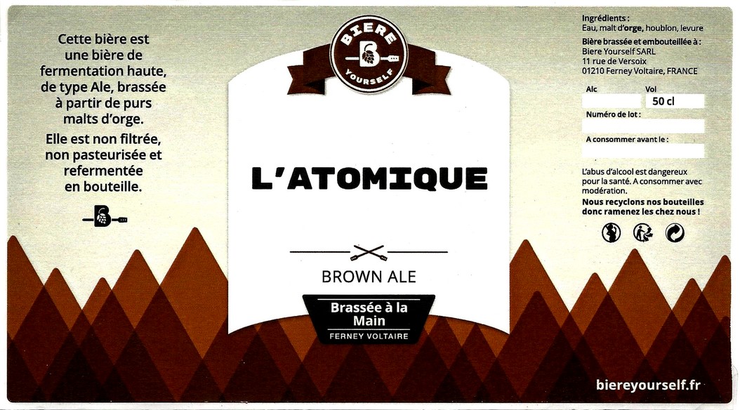 etiquette BRASSERIE BIERE YOURSELF 02