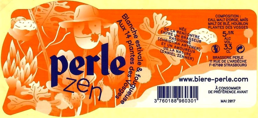 etiquette BRASSERIE BIERES ARTZNER 04