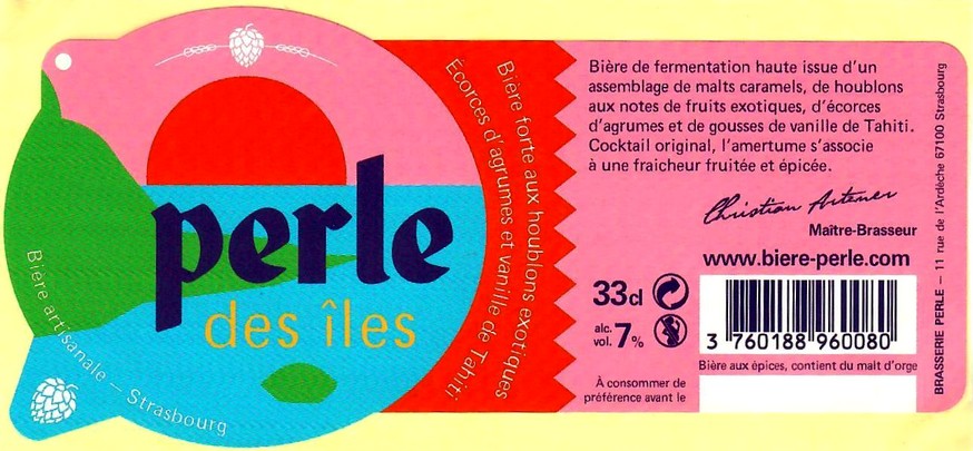 etiquette BRASSERIE BIERES ARTZNER 05