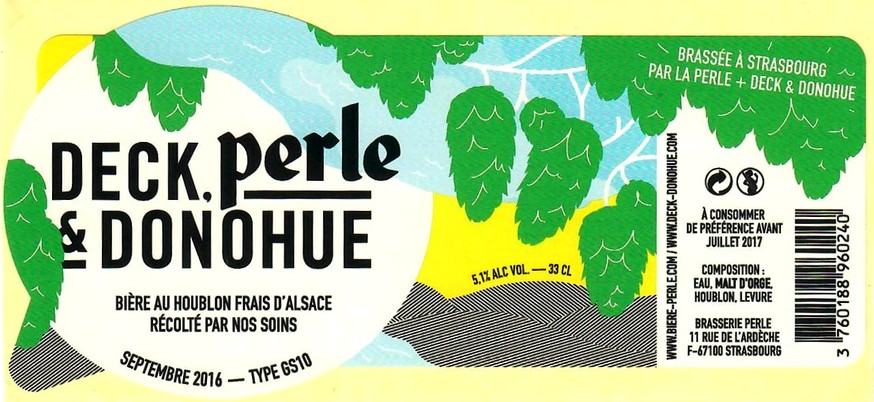 etiquette BRASSERIE BIERES ARTZNER 10