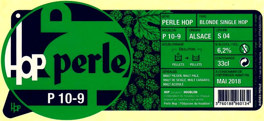 etiquette BRASSERIE BIERES ARTZNER 14