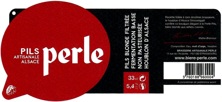 etiquette BRASSERIE BIERES ARTZNER 22