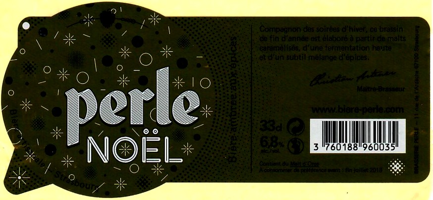 etiquette BRASSERIE BIERES ARTZNER 30