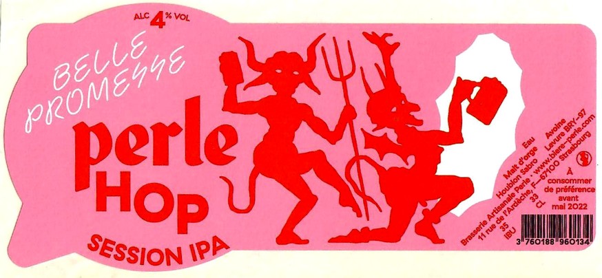 Etiquette BRASSERIE BIERES ARTZNER 34