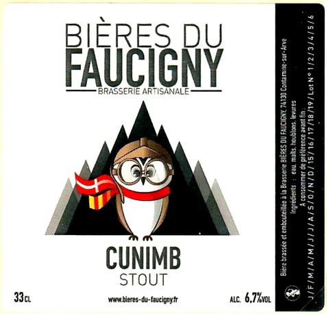 Etiquette BRASSERIE BIERES DU FAUCIGNY 06