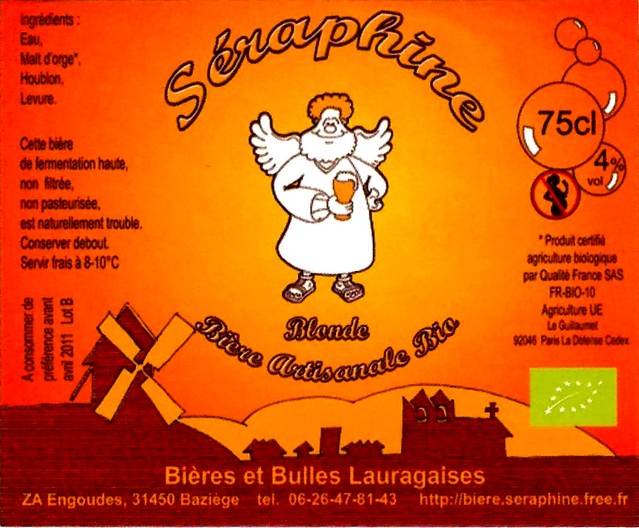 etiquette BRASSERIE BIERES ET BULLES LAURAGAISES 03