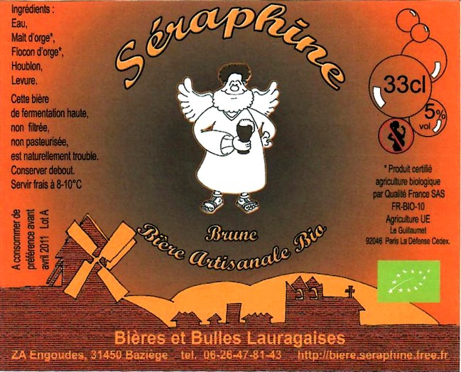 etiquette BRASSERIE BIERES ET BULLES LAURAGAISES 04
