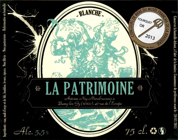 Etiquette BRASSERIE BIERES NEY 03