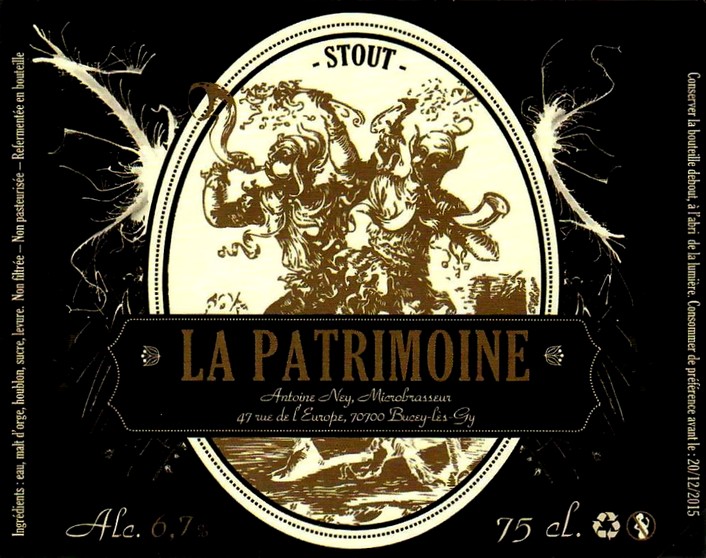 Etiquette BRASSERIE BIERES NEY 04