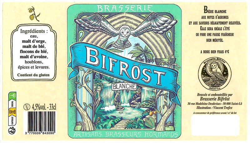 Etiquette BRASSERIE BIFROST 02