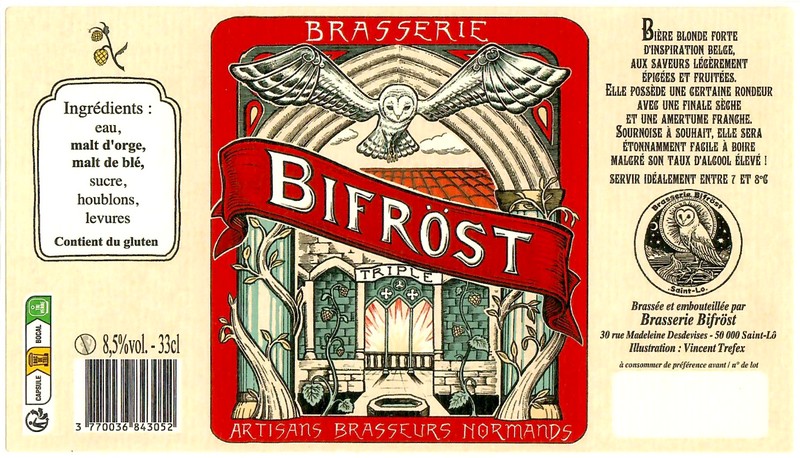 Etiquette BRASSERIE BIFROST 03