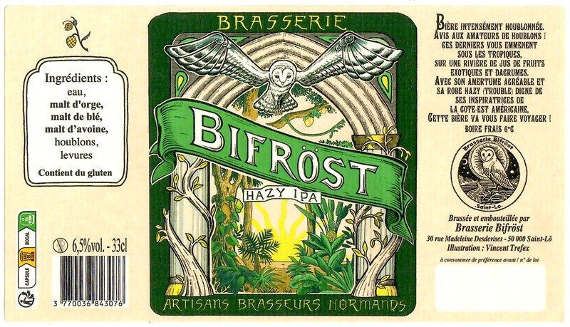 Etiquette BRASSERIE BIFROST 04