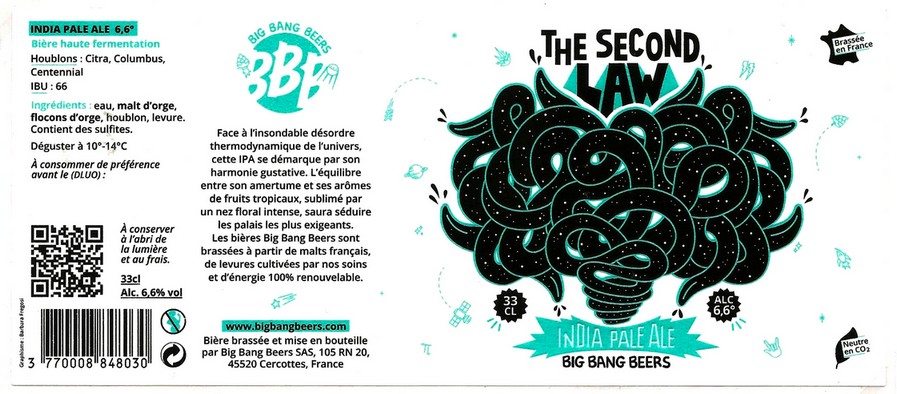 etiquette BRASSERIE BIG BANG BEERS 04