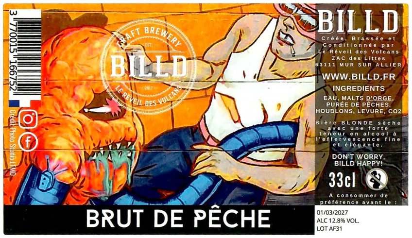 Etiquette BRASSERIE BILLD 32