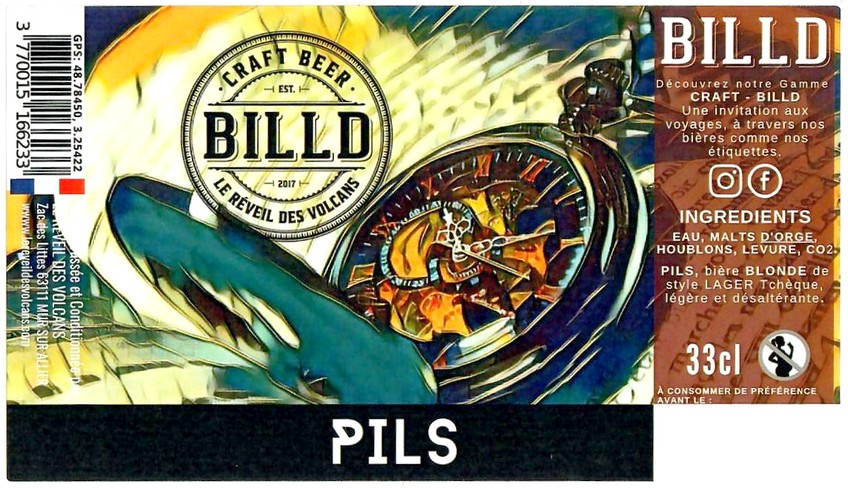 Etiquette BRASSERIE BILLD 35