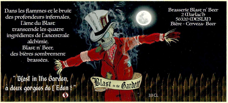 Etiquette BRASSERIE BLAST N'BEER 01