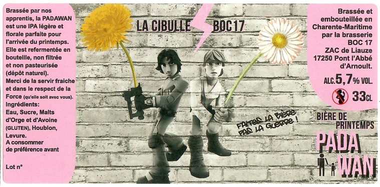 Etiquette BRASSERIE BOC17 23