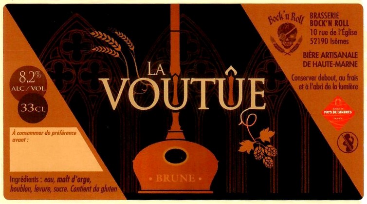 Etiquette BRASSERIE BOCK N ROLL 07