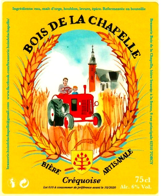 etiquette BRASSERIE BOIS DE LA CHAPELLE 02