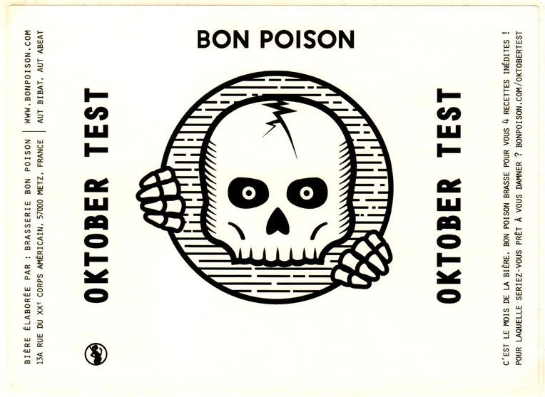 etiquette BRASSERIE BON POISON 13