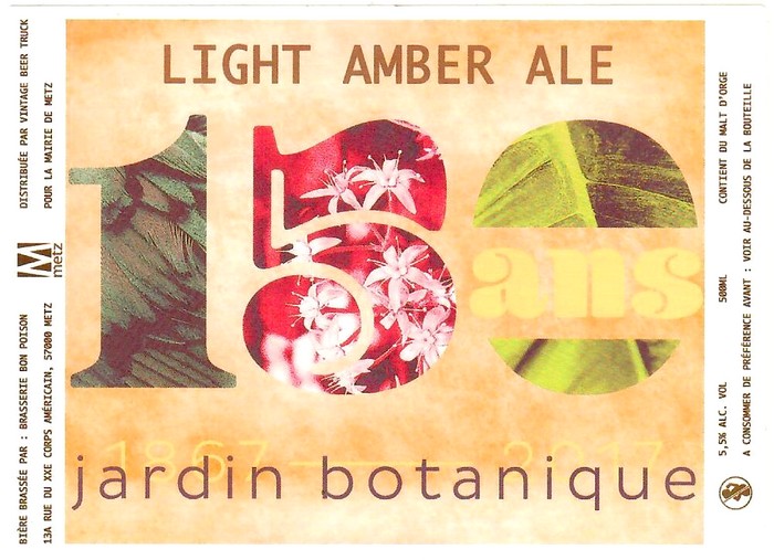 Etiquette BRASSERIE BON POISON 27