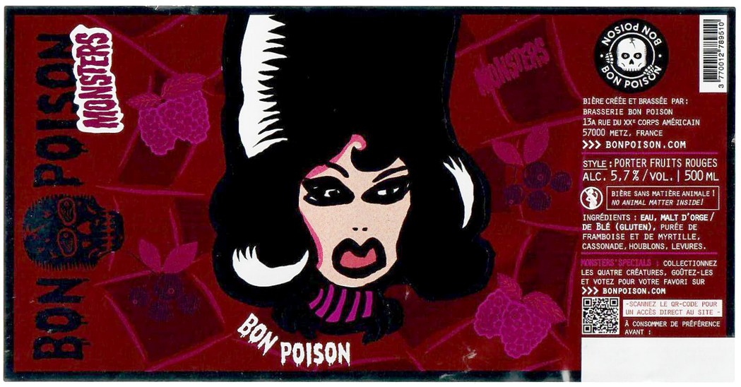 Etiquette BRASSERIE BON POISON 31