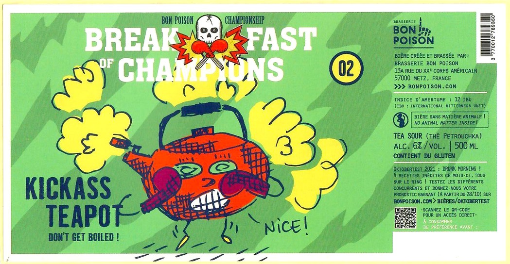 Etiquette BRASSERIE BON POISON 34