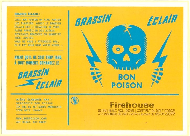 Etiquette BRASSERIE BON POISON 41