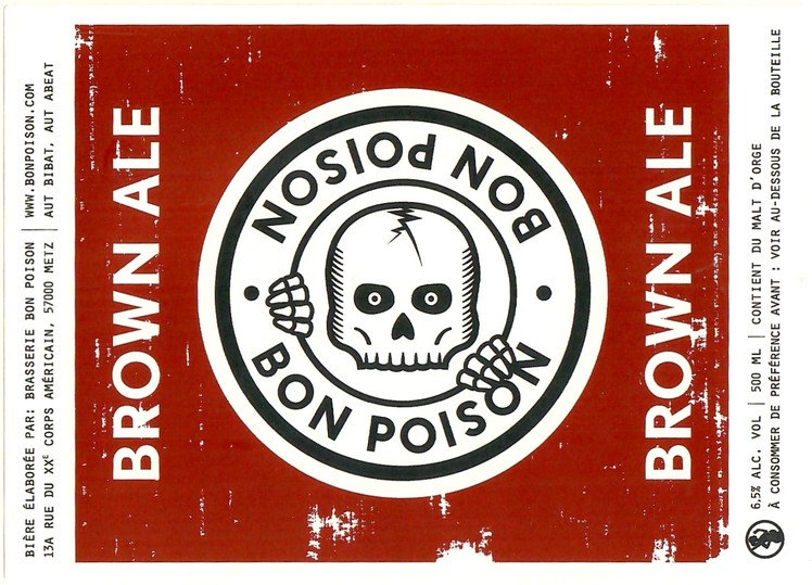 Etiquette BRASSERIE BON POISON 79