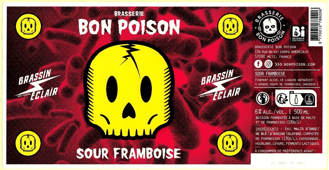 Etiquette BRASSERIE BON POISON 84