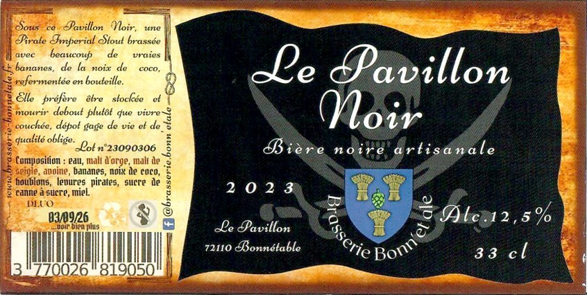 Etiquette BRASSERIE BONN'ET ALE 05