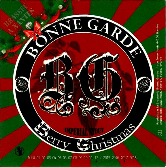 etiquette BRASSERIE BONNE GARDE 14