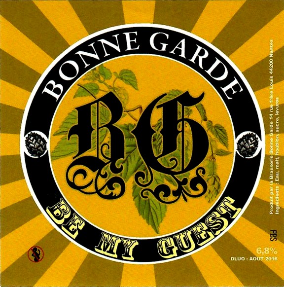 etiquette BRASSERIE BONNE GARDE 15