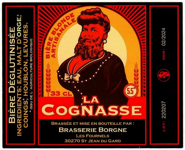 Etiquette BRASSERIE BORGNE 04