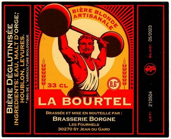 Etiquette BRASSERIE BORGNE 06