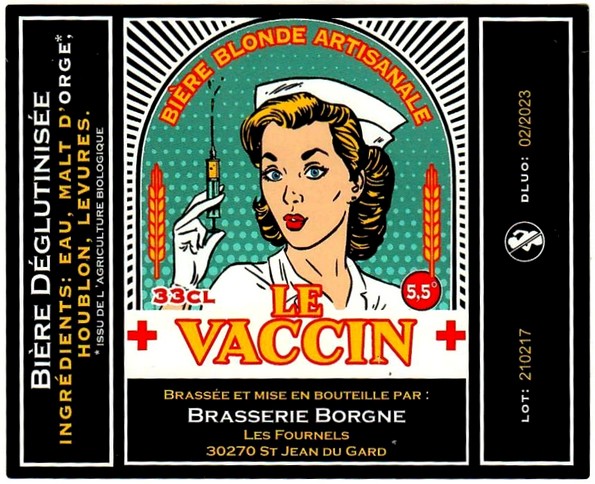 Etiquette BRASSERIE BORGNE 08