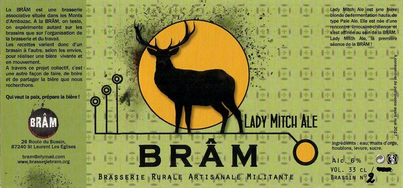 Etiquette BRASSERIE BRAM 02