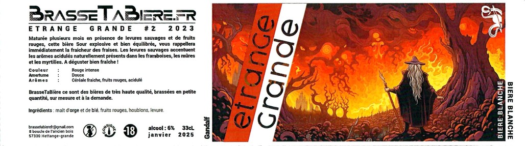 Etiquette BRASSERIE BRASSE TA BIERE 06