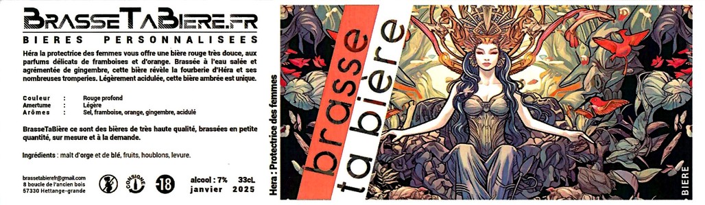 Etiquette BRASSERIE BRASSE TA BIERE 35