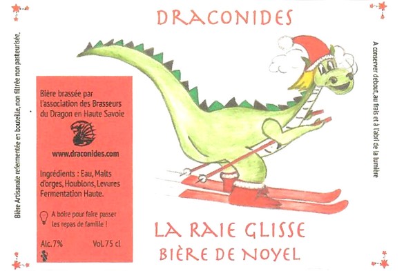 Etiquette BRASSERIE LES BRASSEURS DU DRAGON 07