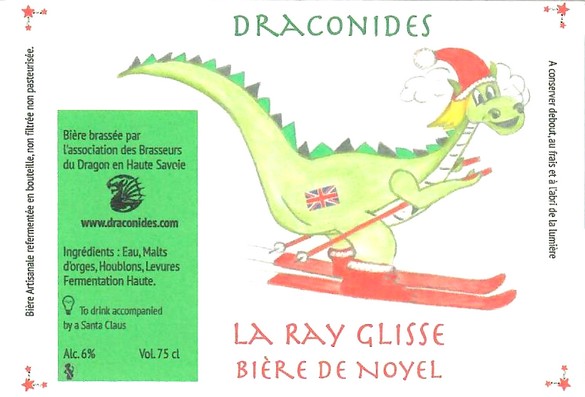 Etiquette BRASSERIE LES BRASSEURS DU DRAGON 09