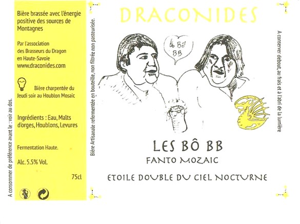 Etiquette BRASSERIE LES BRASSEURS DU DRAGON 11