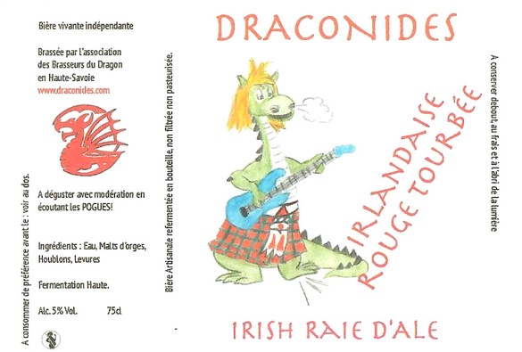 Etiquette BRASSERIE LES BRASSEURS DU DRAGON 17