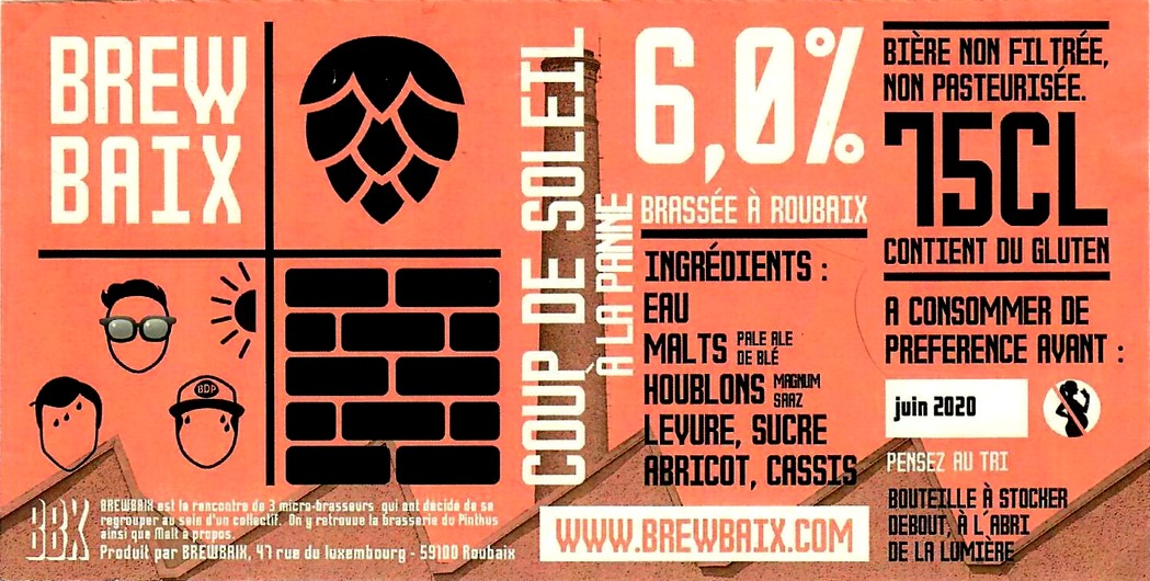 etiquette BRASSERIE BREWBAIX 08