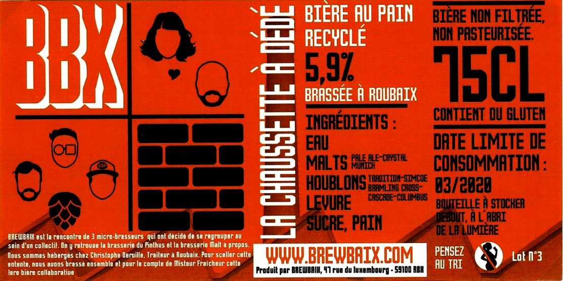 etiquette BRASSERIE BREWBAIX 11