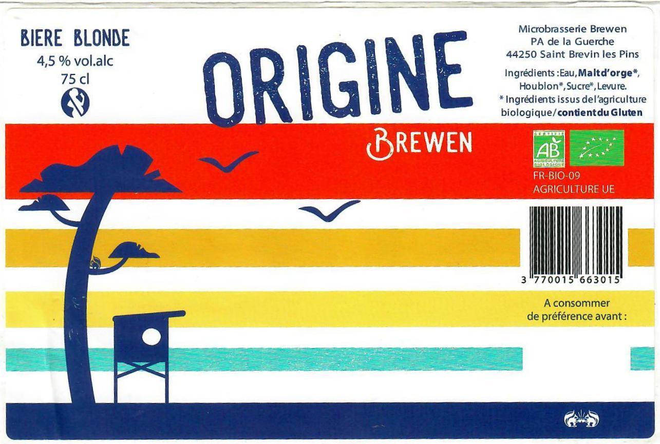 Etiquette BRASSERIE BREWEN 05