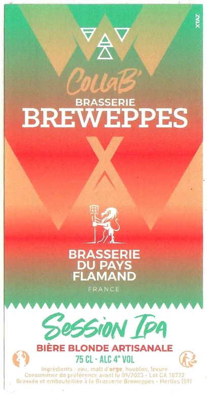 Etiquette BRASSERIE BREWEPPES 05